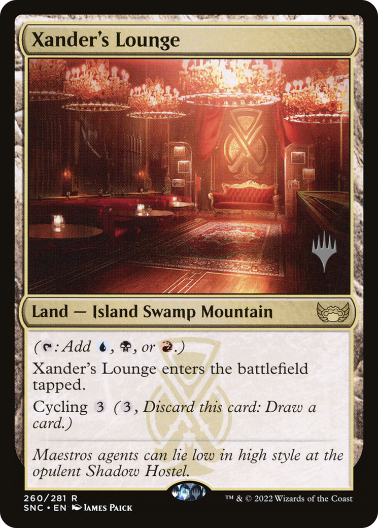 Xander's Lounge (Promo Pack) [Streets of New Capenna Promos]