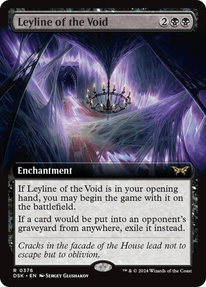 Leyline of the Void (Extended Art) (376) (DSK)