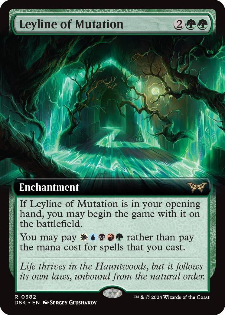 Leyline of Mutation (Extended Art) (382) (DSK)