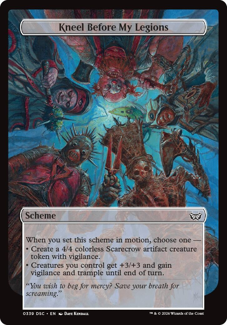 Image for Kneel Before My Legions (Full Art) (339) - Magic: The Gathering