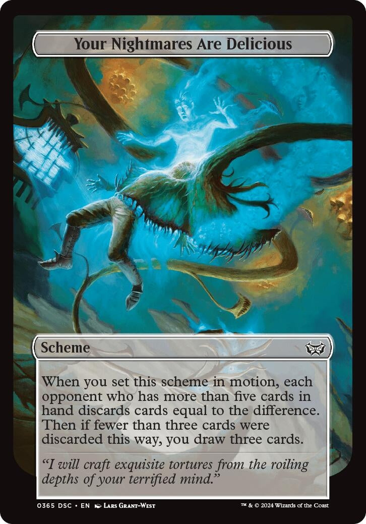Image for Your Nightmares Are Delicious (Full Art) (365) - Magic: The Gathering