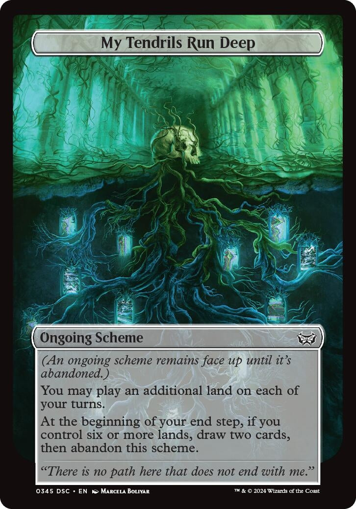 Image for My Tendrils Run Deep (Full Art) (345) - Magic: The Gathering