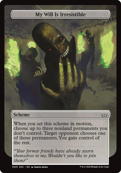 Image for My Will Is Irresistible (Full Art) (347) - Magic: The Gathering