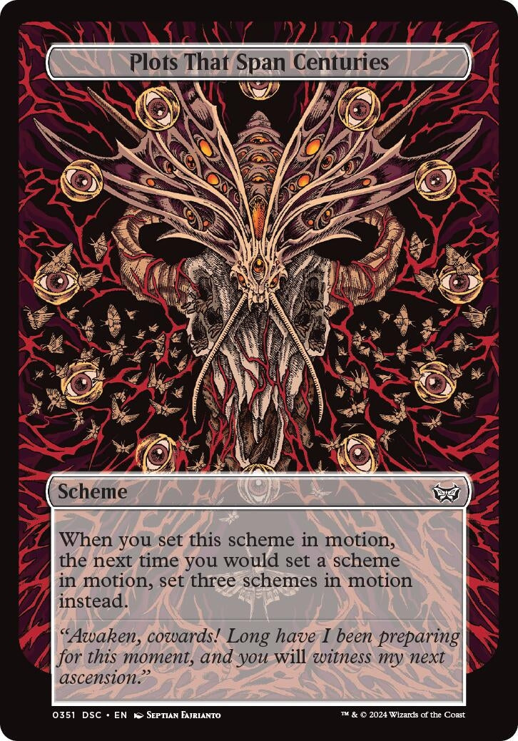 Image for Plots That Span Centuries (Full Art) (351) - Magic: The Gathering