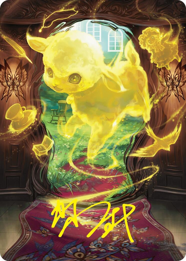 Image for Enduring Innocence Art Card (Gold-Stamped Signature) (46) - Magic: The Gathering