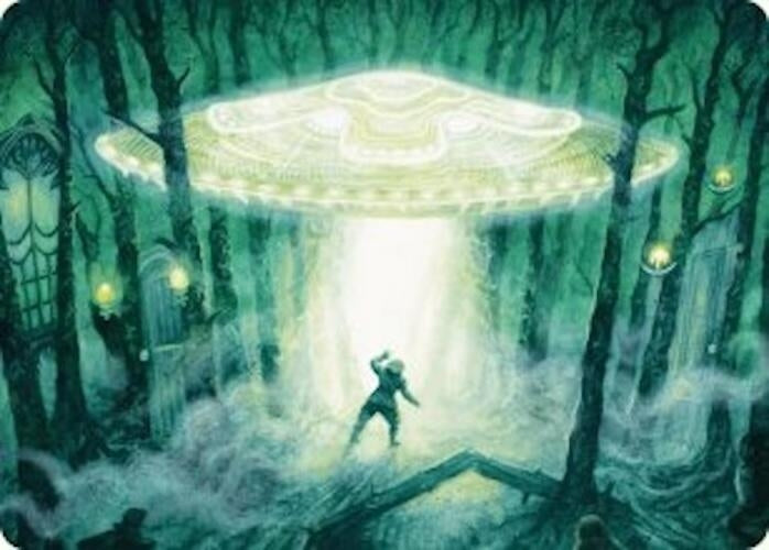 Image for Unidentified Hovership Art Card (2) - Magic: The Gathering