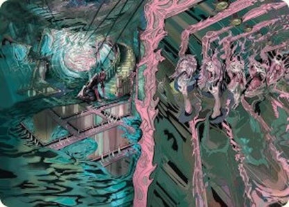 Image for Mirror Room // Fractured Realm Art Card (36) - Magic: The Gathering