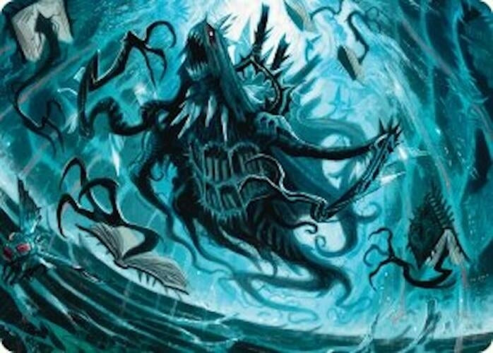 Image for Overlord of the Floodpits Art Card (4) - Magic: The Gathering