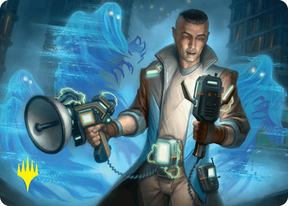 Image for Paranormal Analyst Art Card (Gold-Stamped Signature) (5) - Magic: The Gathering
