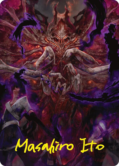 Image for Damnation Art Card (Gold-Stamped Signature) (53) - Magic: The Gathering