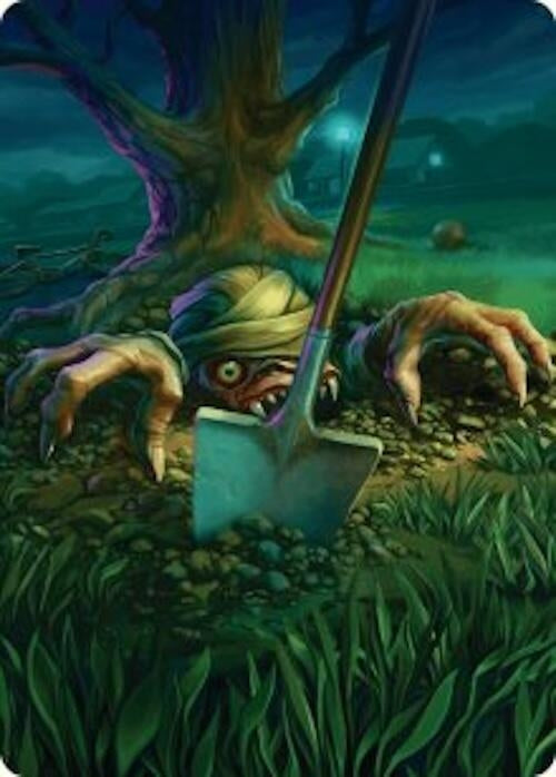Image for Exhume Art Card (52) - Magic: The Gathering