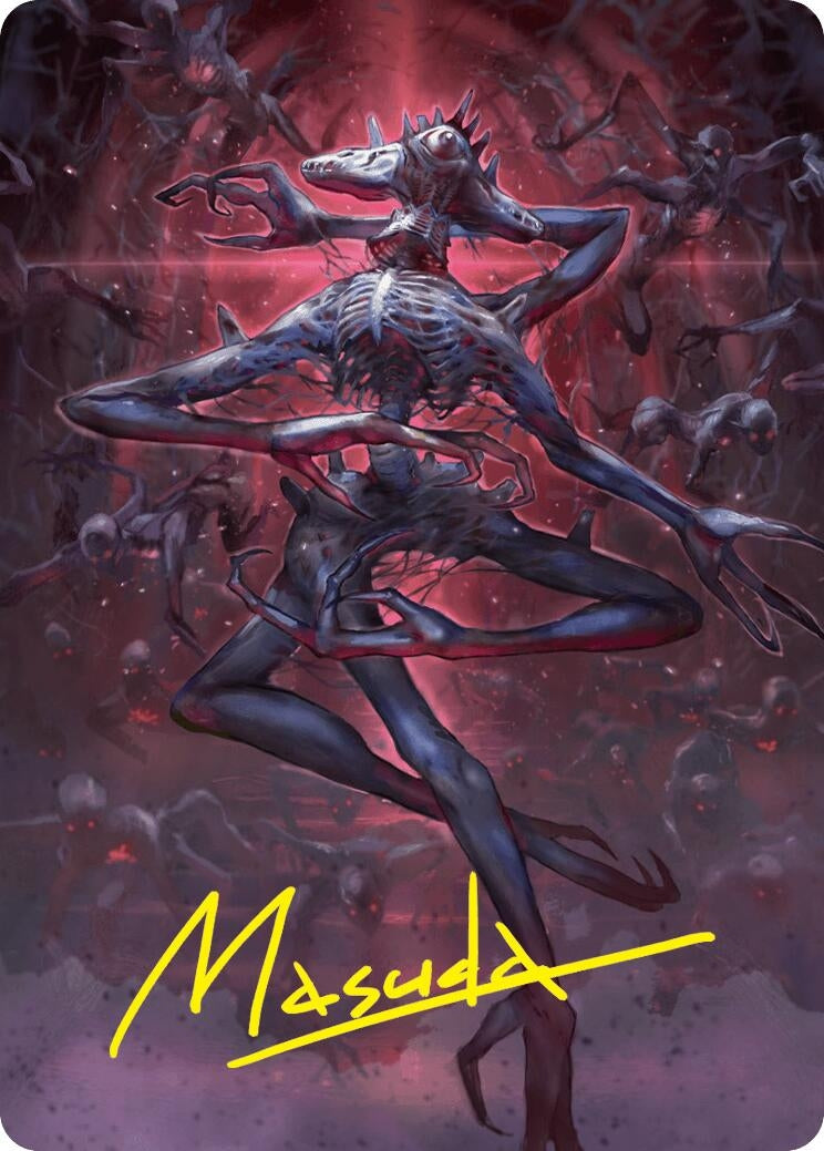 Image for Overlord of the Balemurk Art Card (Gold-Stamped Signature) (47) - Magic: The Gathering