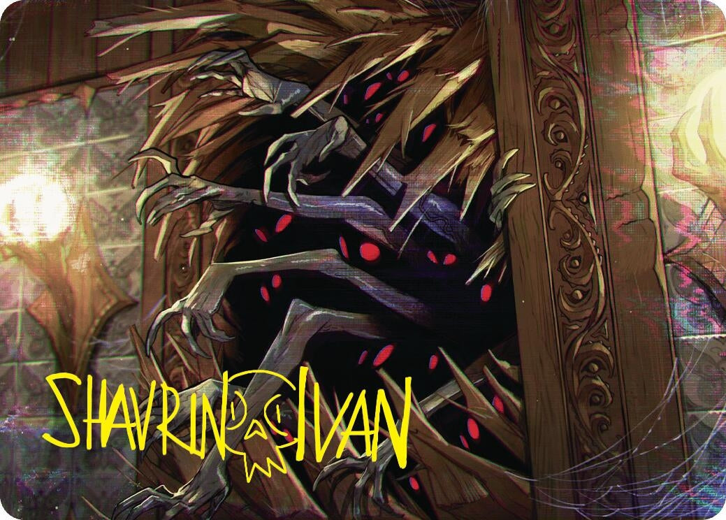 Image for Withering Torment Art Card (Gold-Stamped Signature) (33) - Magic: The Gathering