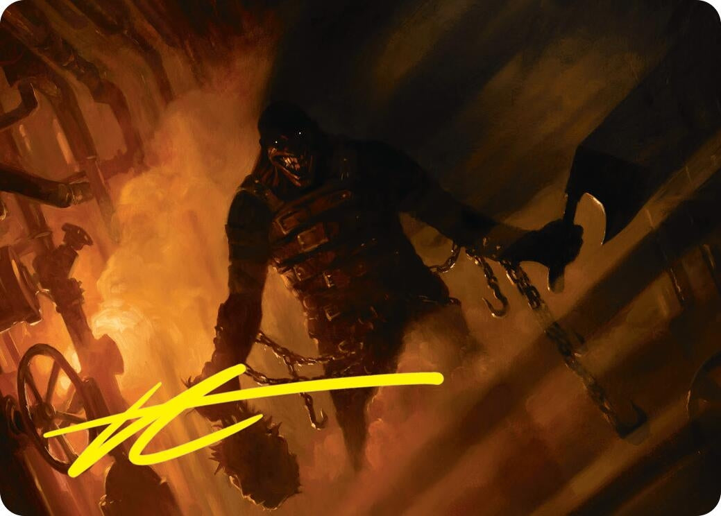 Image for Boilerbilges Ripper Art Card (Gold-Stamped Signature) (12) - Magic: The Gathering