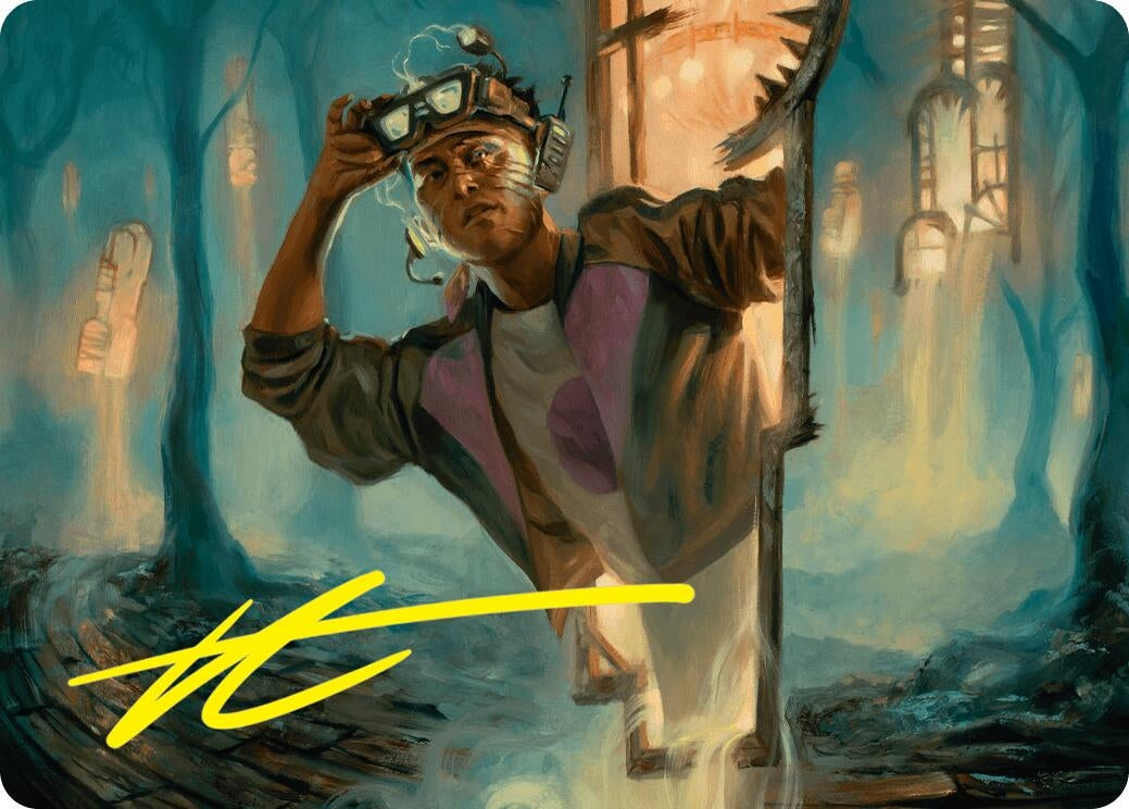 Image for House Cartographer Art Card (Gold-Stamped Signature) (15) - Magic: The Gathering