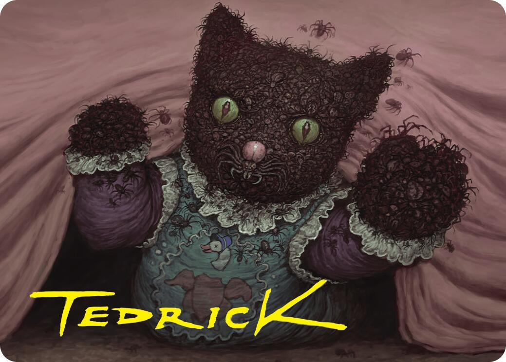 Image for Twitching Doll Art Card (Gold-Stamped Signature) (48) - Magic: The Gathering