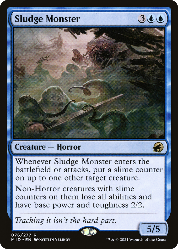 Sludge Monster [Innistrad: Midnight Hunt]