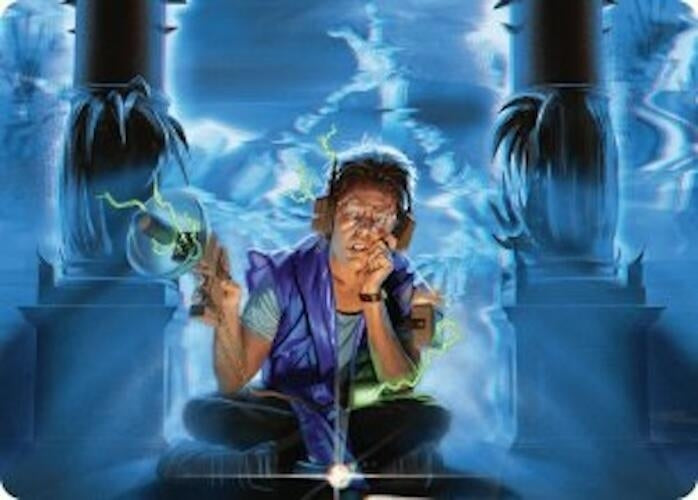 Image for Oblivious Bookworm Art Card (22) - Magic: The Gathering
