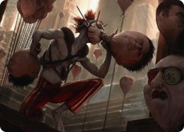 Image for The Jolly Balloon Man Art Card (18) - Magic: The Gathering