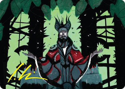 Image for Victor, Valgavoth's Seneschal Art Card (23/54) (Gold-Stamped Signature) (23) - Magic: The Gathering