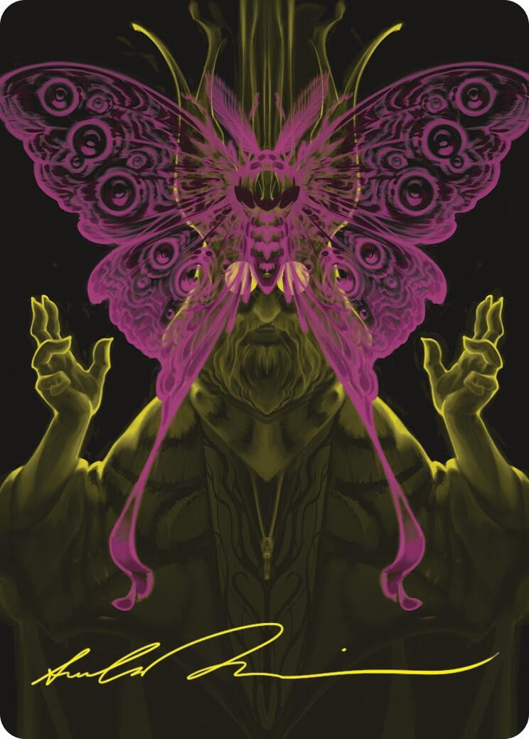 Image for Victor, Valgavoth's Seneschal Art Card (44/54) (Gold-Stamped Signature) (44) - Magic: The Gathering