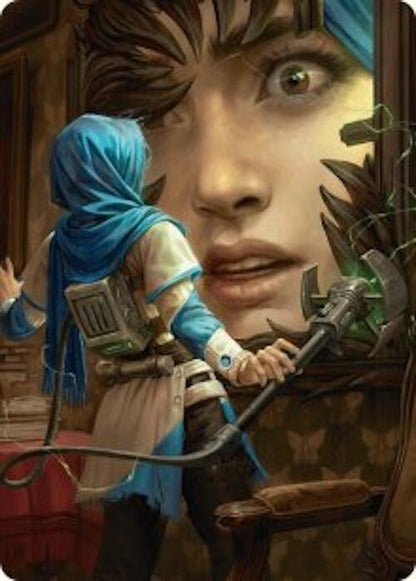 Image for Reality Is Mine to Control Art Card (51) - Magic: The Gathering