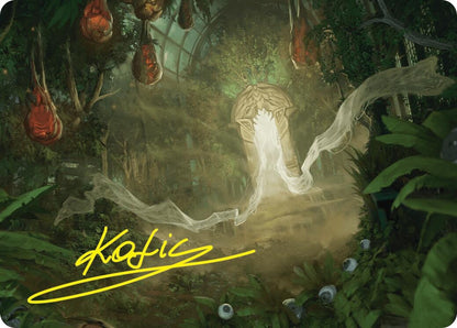 Image for Hushwood Verge Art Card (Gold-Stamped Signature) (26) - Magic: The Gathering