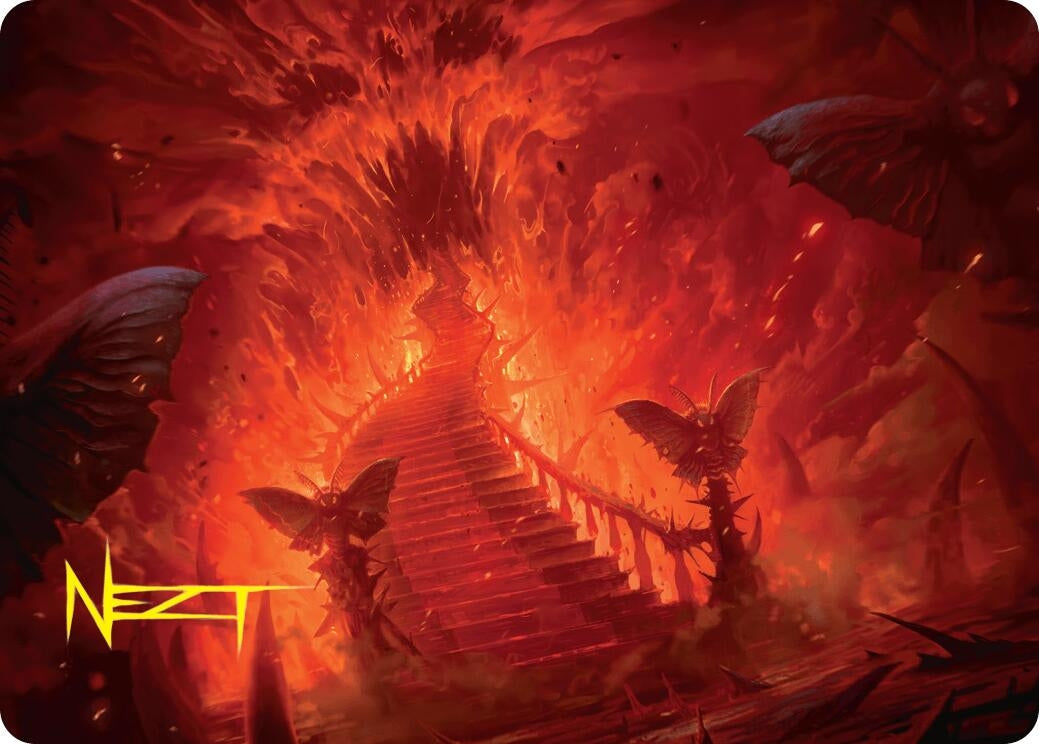Image for Mountain Art Card (Gold-Stamped Signature) (30) - Magic: The Gathering