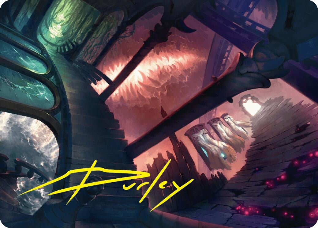 Image for Terramorphic Expanse Art Card (Gold-Stamped Signature) (27) - Magic: The Gathering
