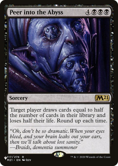 Peer into the Abyss (117/274) (LIST)