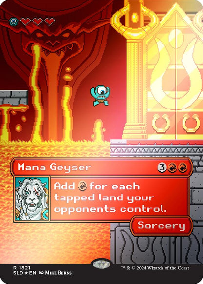 Mana Geyser (Rainbow Foil) (1821) (SLD)