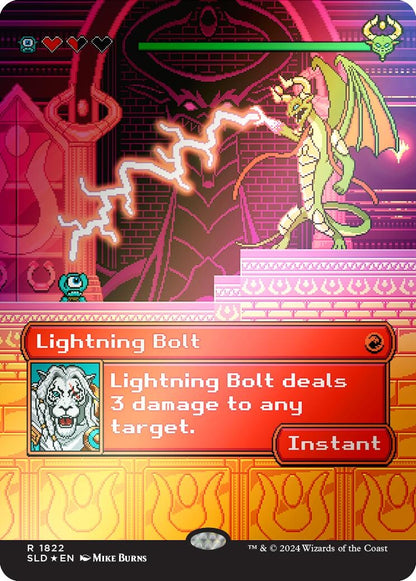 Lightning Bolt (1822) (Rainbow Foil) (1822) (SLD)