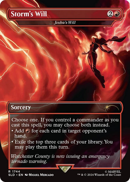Storm's Will - Jeska's Will (Rainbow Foil) (1744) (SLD)