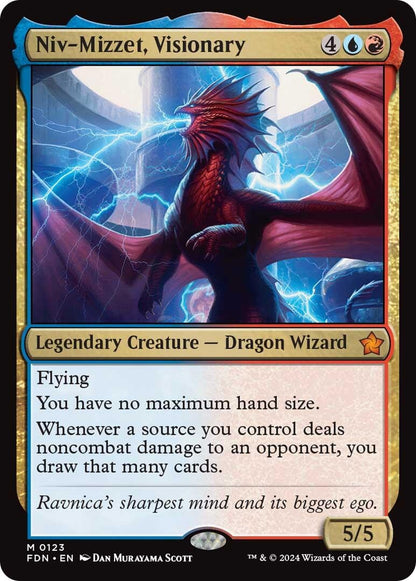 Niv-Mizzet, Visionary (123) (FDN)