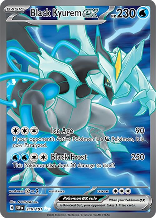 Black Kyurem ex (218/191) (SSP)