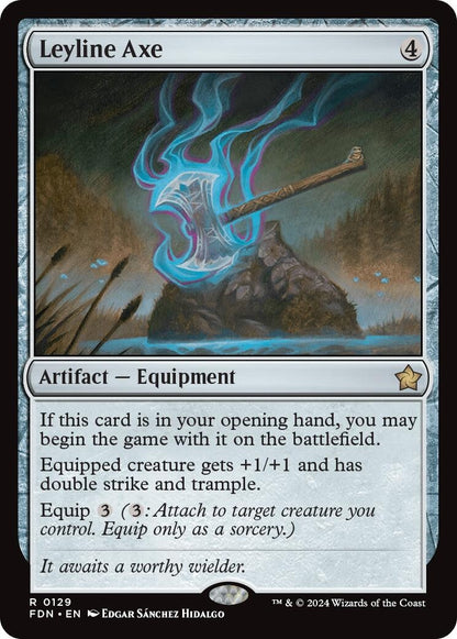 Leyline Axe (129) (FDN)
