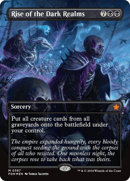 Rise of the Dark Realms (Borderless) (Mana Foil) (387) (FDN)