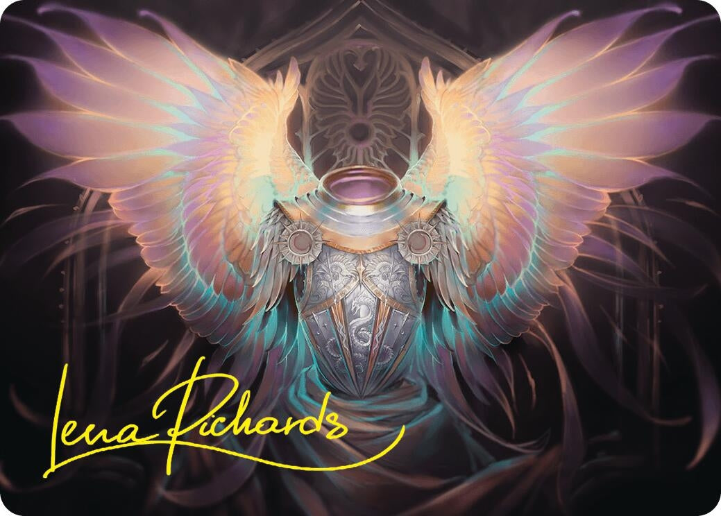 Image for Celestial Armor Art Card (2/54) (Gold-Stamped Signature) (2) - Magic: The Gathering