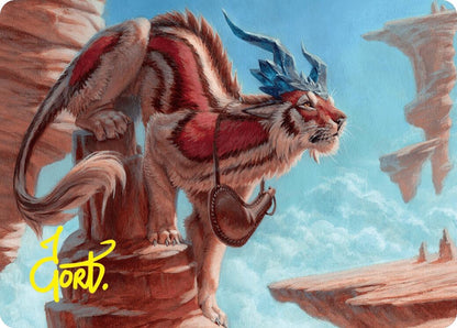 Image for Felidar Savior Art Card (3/54) (Gold-Stamped Signature) (3) - Magic: The Gathering