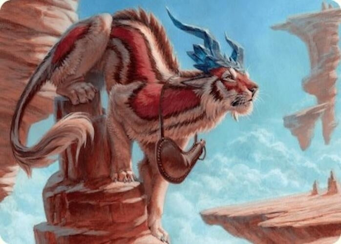 Image for Felidar Savior Art Card (3/54) (3) - Magic: The Gathering