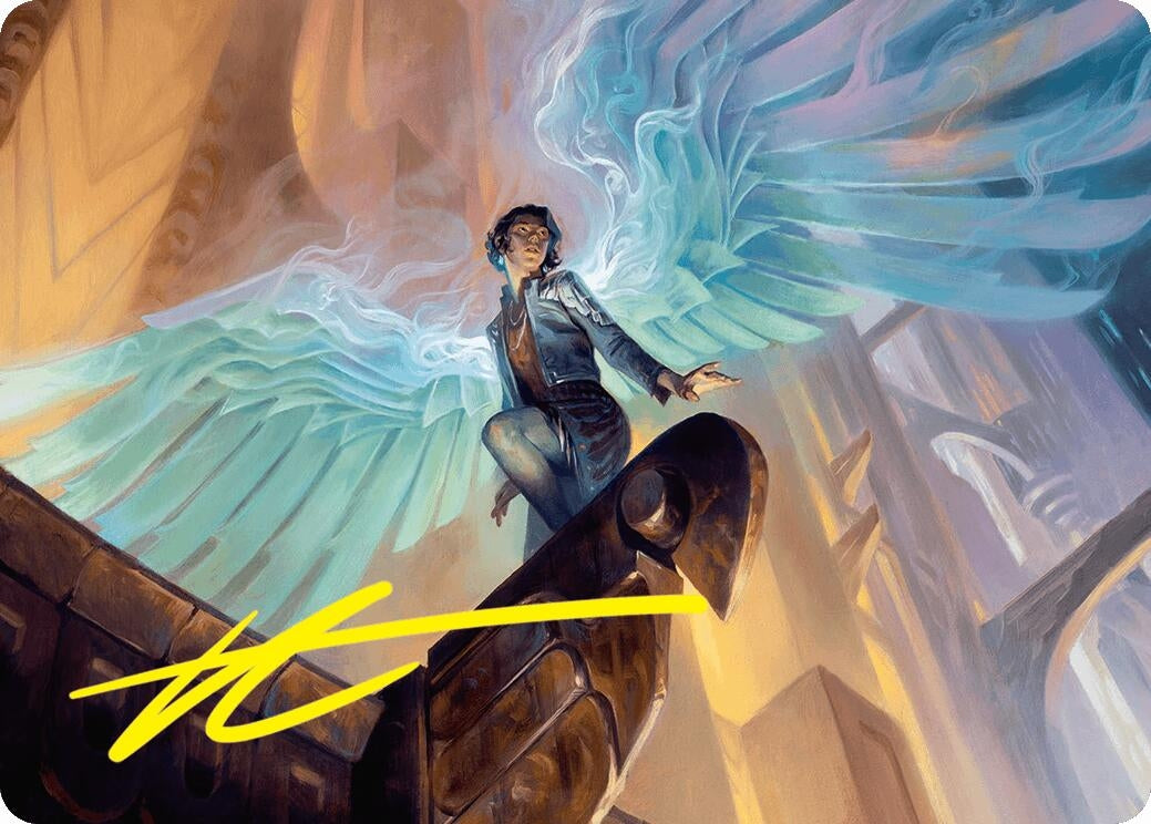 Image for Giada, Font of Hope Art Card (20/54) (Gold-Stamped Signature) (20) - Magic: The Gathering
