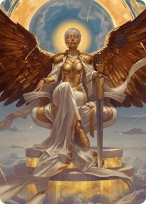Image for Herald of Eternal Dawn Art Card (27/54) (27) - Magic: The Gathering