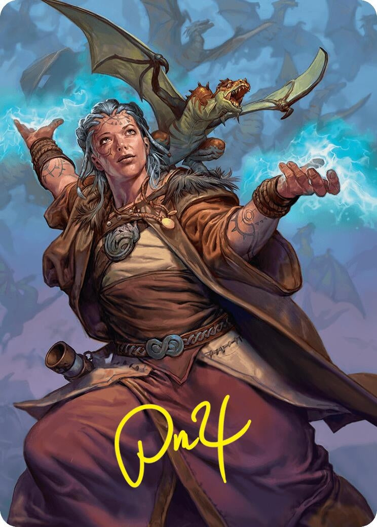 Image for Drake Hatcher 2 Art Card (29/54) (Gold-Stamped Signature) (29) - Magic: The Gathering