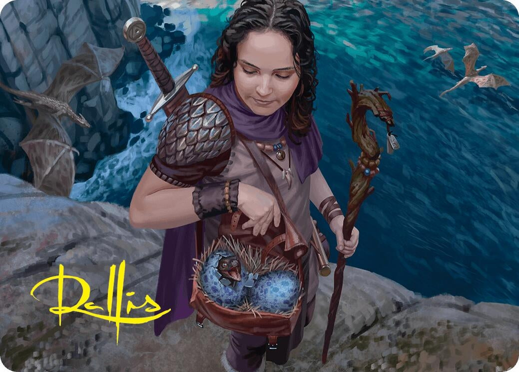 Image for Drake Hatcher Art Card (5/54) (Gold-Stamped Signature) (5) - Magic: The Gathering