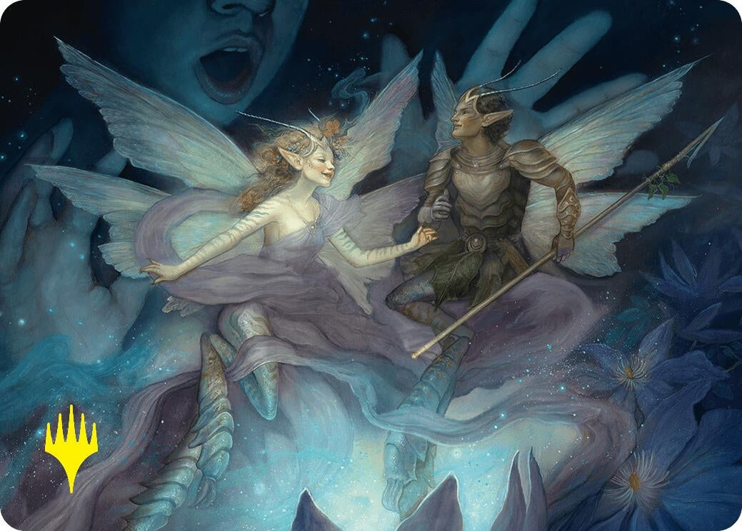 Image for Faebloom Trick Art Card (6/54) (Gold-Stamped Signature) (6) - Magic: The Gathering