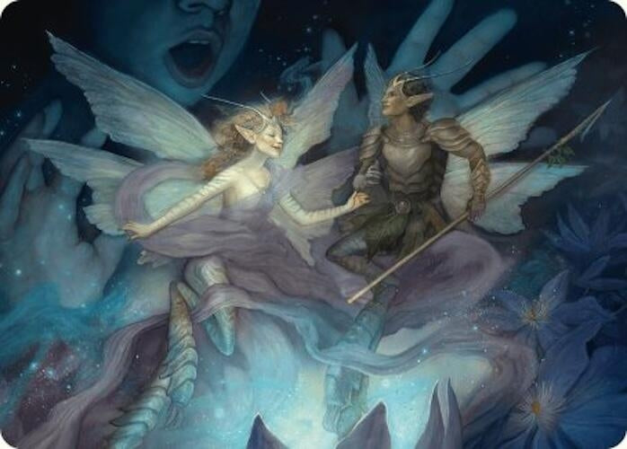 Image for Faebloom Trick Art Card (6/54) (6) - Magic: The Gathering