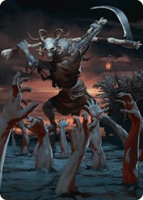 Image for Abyssal Harvester Art Card (34/54) (34) - Magic: The Gathering