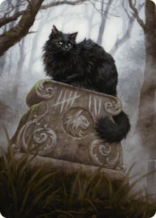 Image for Nine-Lives Familiar 2 Art Card (36/54) (36) - Magic: The Gathering