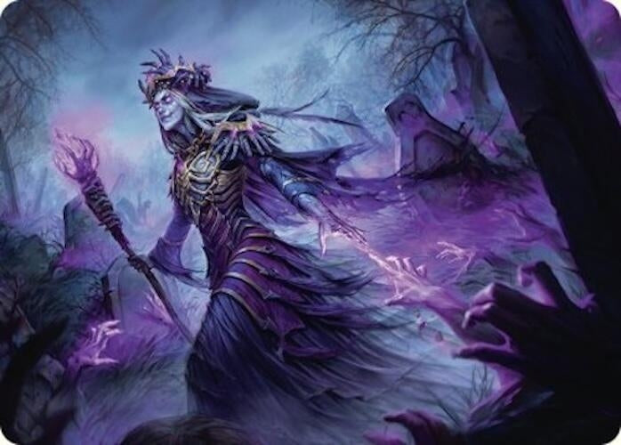 Image for Zul Ashur, Lich Lord Art Card (10/54) (10) - Magic: The Gathering