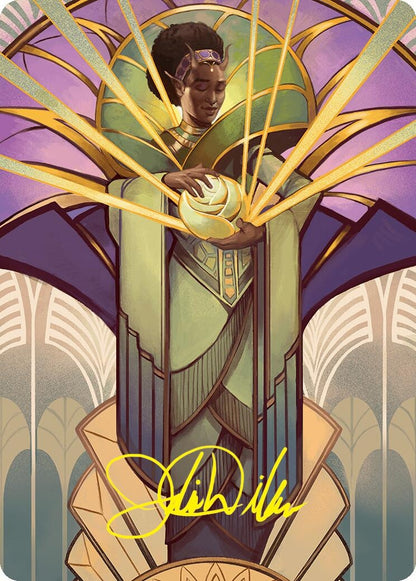 Image for Bloom Tender Art Card (54/54) (Gold-Stamped Signature) (54) - Magic: The Gathering